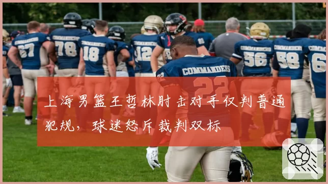 上海男篮王哲林肘击对手仅判普通犯规,球迷怒斥裁判双标
